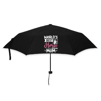 La meilleure maman de cheval du monde - Parapluie standard - noir - Devant