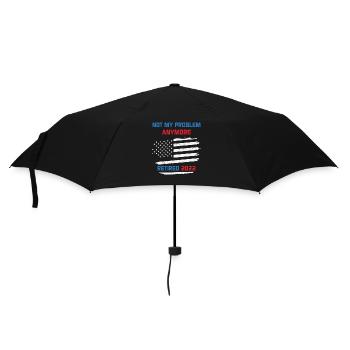Nicht mehr mein Problem im Ruhestand 2022 Ruhestand USA - Regenschirm (klein) - Schwarz - Vorne
