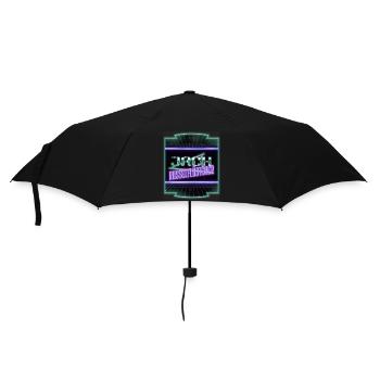 lustig pudel bday bluthund bullterrier statement - Regenschirm (klein) - Schwarz - Vorne