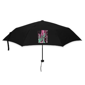 Paintball de la ville asiatique - Parapluie standard - noir - Devant