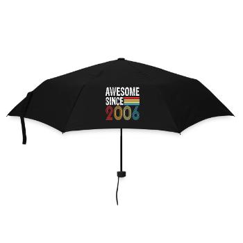 Génial depuis 2006 Anniversaire 2006 Millésime 2006 - Parapluie standard - noir - Devant