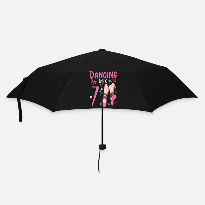 Ballettschuhe Tanzballerina 7 Ballett Geburtstag - Regenschirm (klein) - Schwarz