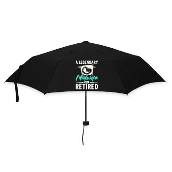 Une sage-femme légendaire a pris sa retraite - Parapluie standard - noir - Devant