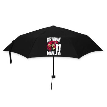 Cool Ninja pour vos 11 ans - Parapluie standard - noir - Devant