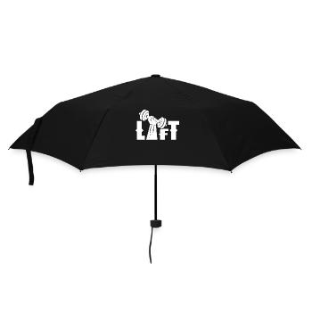 Lift Workout Haltérophilie Gym - Parapluie standard - noir - Devant