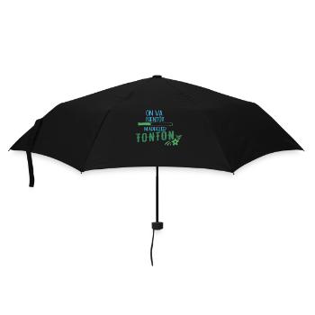 On Va Bientôt M'appeler Tonton Cadeau Annonce Bébé - Parapluie standard - noir - Devant