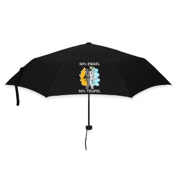 Katze Katzenrasse Abessinierkatze - Regenschirm (klein) - Schwarz - Vorne