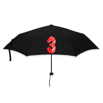 3 - Regenschirm (klein) - Schwarz - Vorne