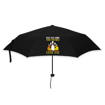 Macht es meine Bälle größer - Regenschirm (klein) - Schwarz - Vorne