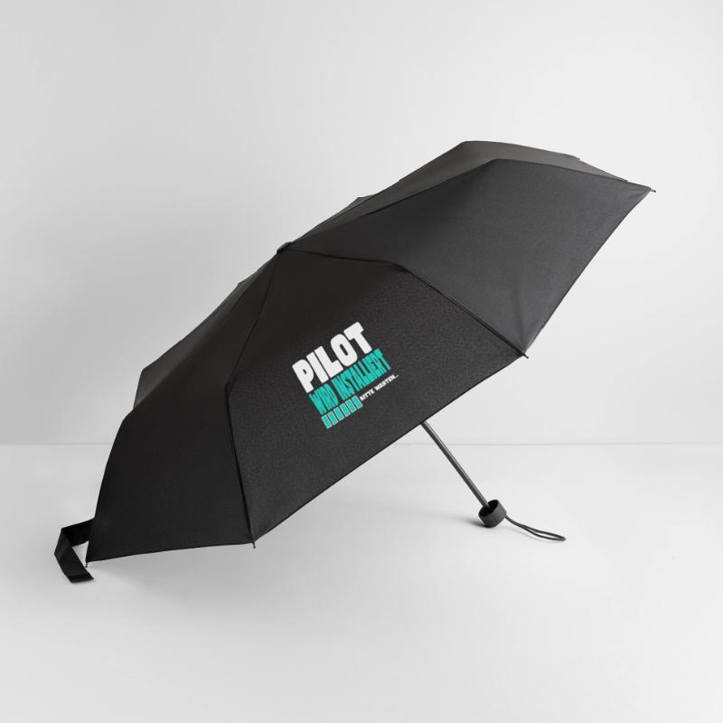 Pilot wird installiert Regenschirm (klein)