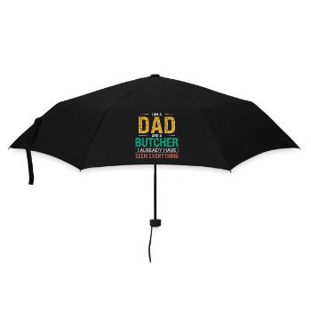 Butcher Cadeau Boucher Boucher Maître Boucher - Parapluie standard - noir - Devant