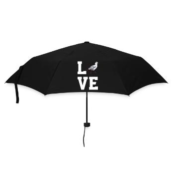Dear Seagull - Umbrella (small) - black - Front