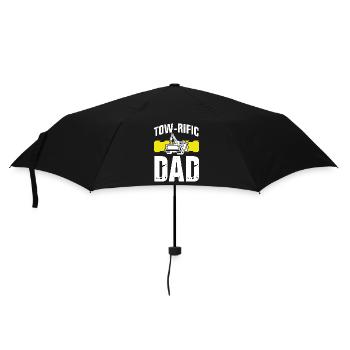 Tow Rific Father - Umbrella (small) - black - Front