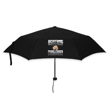 Fahrlehrer - Regenschirm (klein) - Schwarz - Vorne