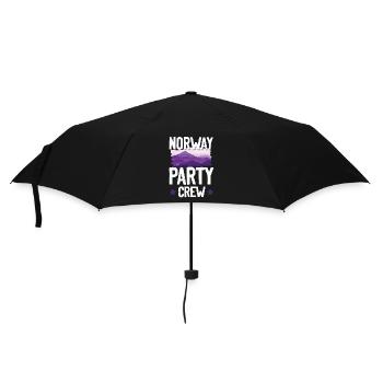 Équipage de la fête de Norvège - Parapluie standard - noir - Devant