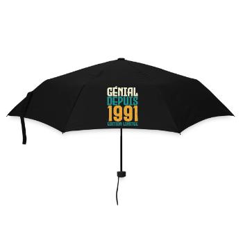 Génial depuis 1991 - Parapluie standard - noir - Devant
