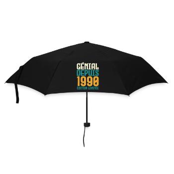 Génial depuis 1990 - Parapluie standard - noir - Devant