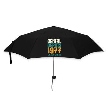 Génial depuis 1977 - Parapluie standard - noir - Devant