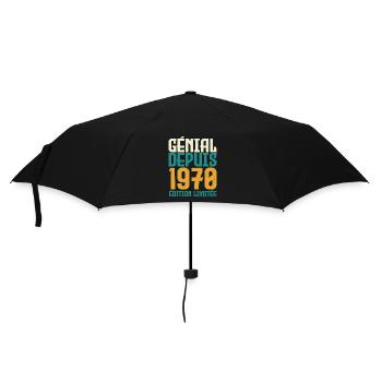 Génial depuis 1970 - Parapluie standard - noir - Devant