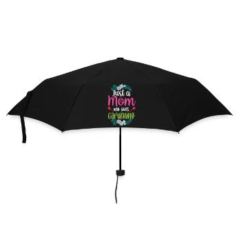 Juste une mère qui aime jardiner maman - Parapluie standard - noir - Devant