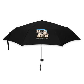 Ich Lese, Was Ich Will, Banned Books Week - Regenschirm (klein) - Schwarz - Vorne