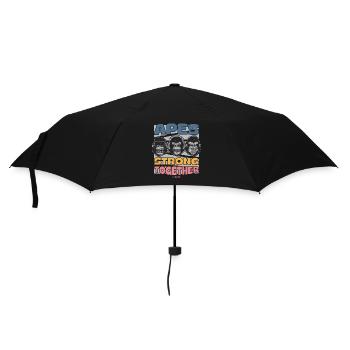Apes Strong Together - Umbrella (small) - black - Front