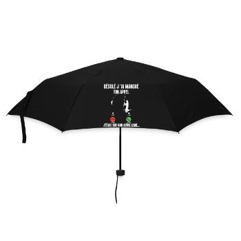 Je suis retraité mon boulot conduire camping car - Parapluie standard - noir - Devant