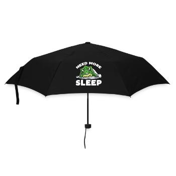 Besoin de plus de sommeil Tricératops Dinosaures - Parapluie standard - noir - Devant