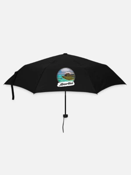 Mauritius Souvenir - Umbrella (small) - black