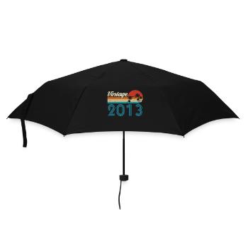 Vintage 2013 Vintage Anniversaire Rétro Vintage - Parapluie standard - noir - Devant