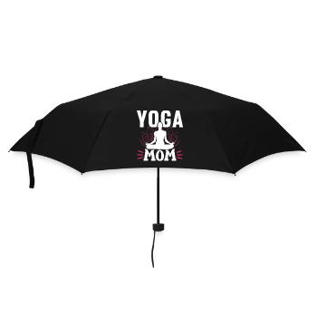 Yoga Mama Mami Mère Hobby - Parapluie standard - noir - Devant