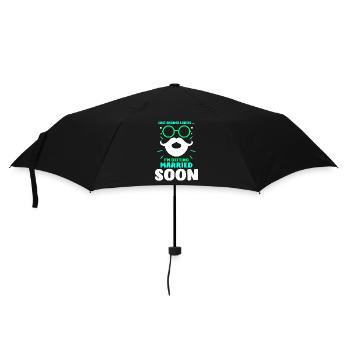 Dernière chance Mesdames Je vais me marier bientôt mariée - Parapluie standard - noir - Devant