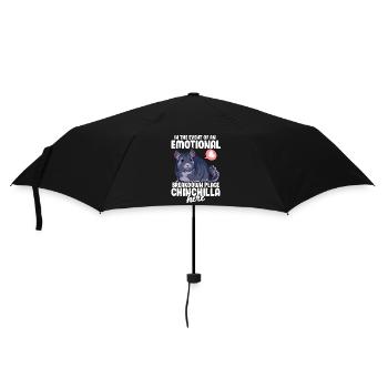 Drôle de panne émotionnelle Chinchilla - Parapluie standard - noir - Devant