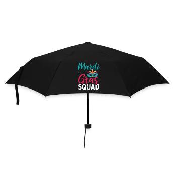 Troupe de carnaval - Parapluie standard - noir - Devant