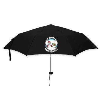 Chemise de nuit officielle noël - Parapluie standard - noir - Devant