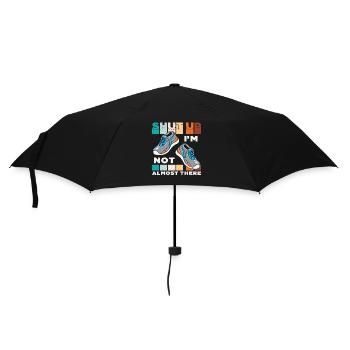 Tais-toi Je ne suis pas presque là Citations - Parapluie standard - noir - Devant