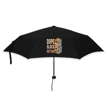 Black Author Writer Quotes - Umbrella (small) - black - Front