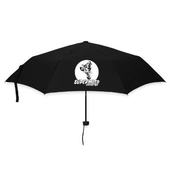 Supermoto / Supermotard / Supermoto Wheelie Biker - Parapluie standard - noir - Devant