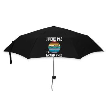 Je peux pas j'ai grand prix cadeau homme course - Parapluie standard - noir - Devant