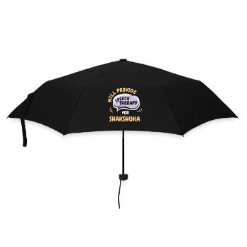 Fournir une orthophonie pour Shakshuka Funny - Parapluie standard - noir - Devant