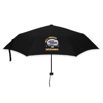 Fournir une orthophonie pour Zapiekanka Funny - Parapluie standard - noir - Devant