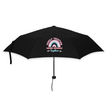 Vacances en famille Faire des souvenirs à vie - Parapluie standard - noir - Devant