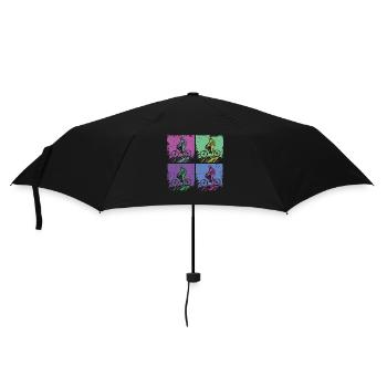 Enduro VTT VTT Équitation - Parapluie standard - noir - Devant
