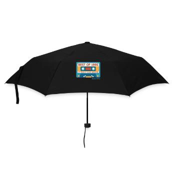 1995 Vintage Vintage Retro Geburtstagsgeschenk - Regenschirm (klein) - Schwarz - Vorne