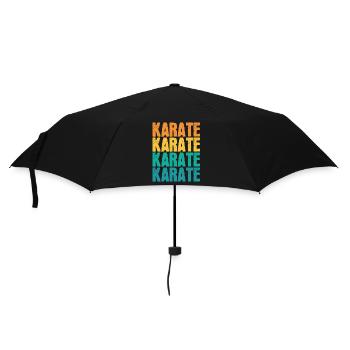 Karaté Arts Martiaux Colorés - Parapluie standard - noir - Devant