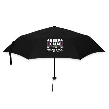Coiffeur Disant Cadeau Salon de coiffure Coiffeur - Parapluie standard - noir - Devant