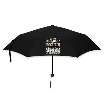 Je suis Esthéticienne, pas Magicienne - Parapluie standard - noir - Devant