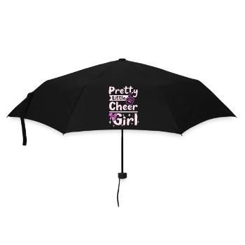 Pretty little cheer girl - Regenschirm (klein) - Schwarz - Vorne