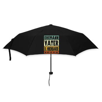 Busfahrer Vater Ehemann Held - Regenschirm (klein) - Schwarz - Vorne