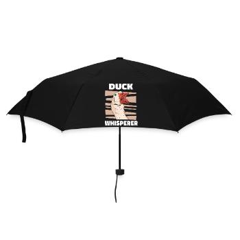 Canard Canards Oiseau Animal Charlatan - Parapluie standard - noir - Devant